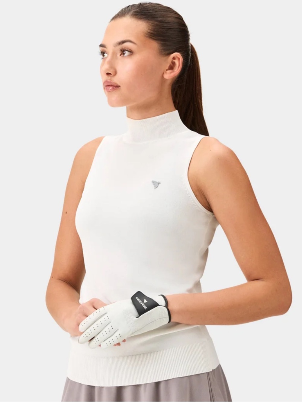 Macade Kayla Air Sleeveless Top - White